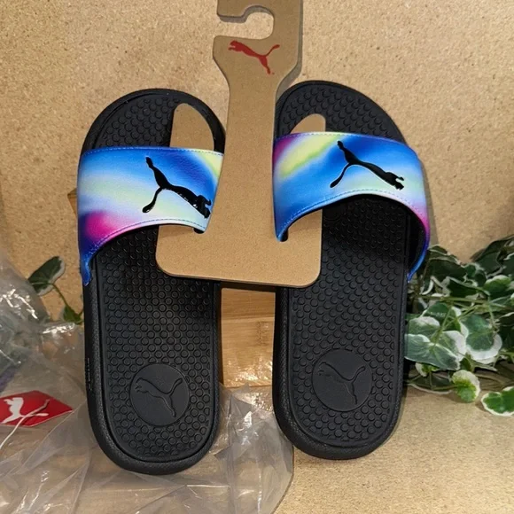 Puma Tie-Dye Slide Sandals  (A0008) - Picture 2 of 6